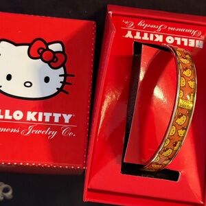RARE Kimora Lee Simmons co Hello Kitty  Bangle new in box Never worn